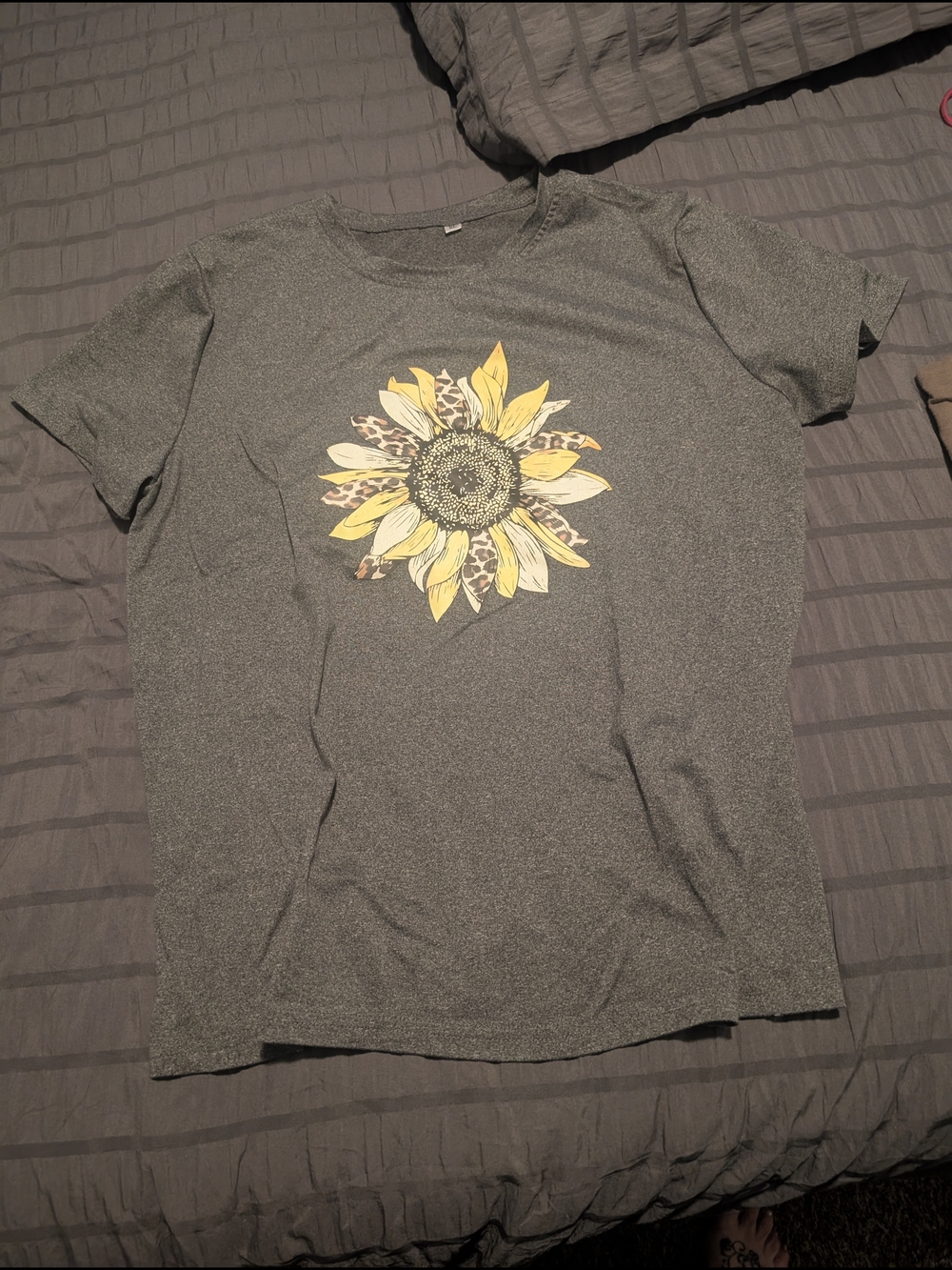 Sunflower Graphic Short Sleeve Tee(Pick Any 2 Items-Pay For One)